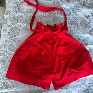 Never worn red skort